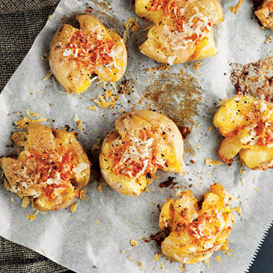 Parmesanlı Çatlak Patates