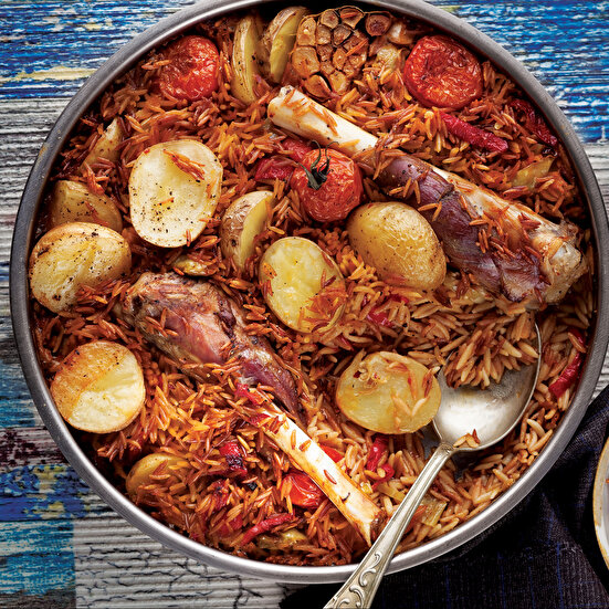 Fırında Şehriyeli İncik