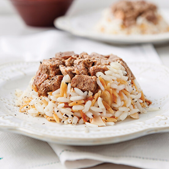 Etli Şehriye Pilavı