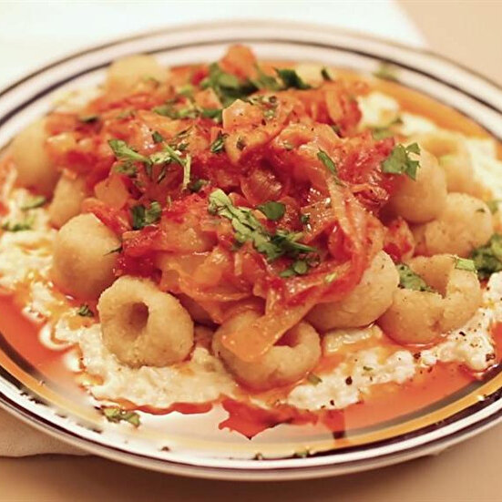 Közlenmiş Patlıcanlı Fellah Köftesi