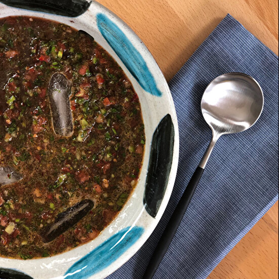 Vişne Sulu Ezme Salata