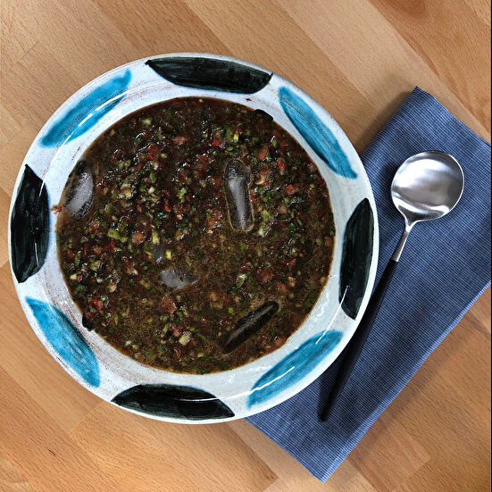 Vişne Sulu Ezme Salata