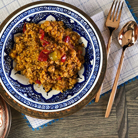 Salçalı Firik Pilavı