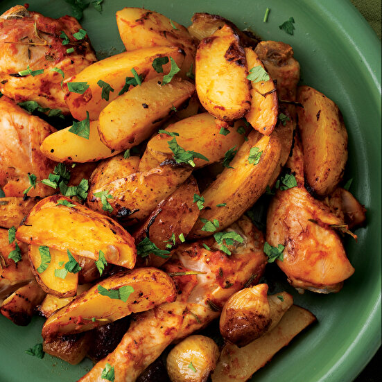 Fırın Poşetinde Marineli Tavuk Baget