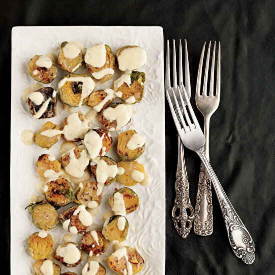 Hardallı Kremalı Brüksel Lahanası