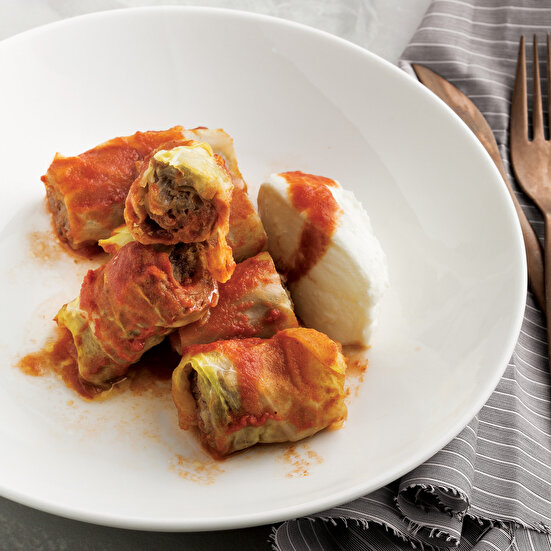 Köfteli Lahana Ruloları