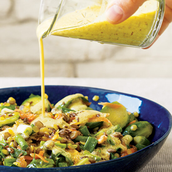 Mercimekli Brüksel Lahanası Salatası