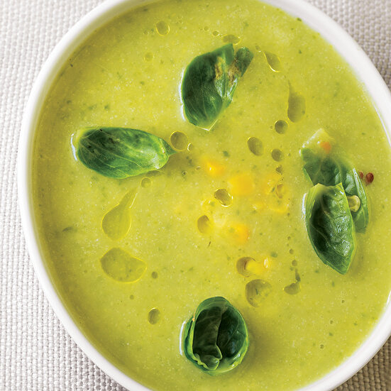 Mısırlı Brüksel Lahanası Çorbası