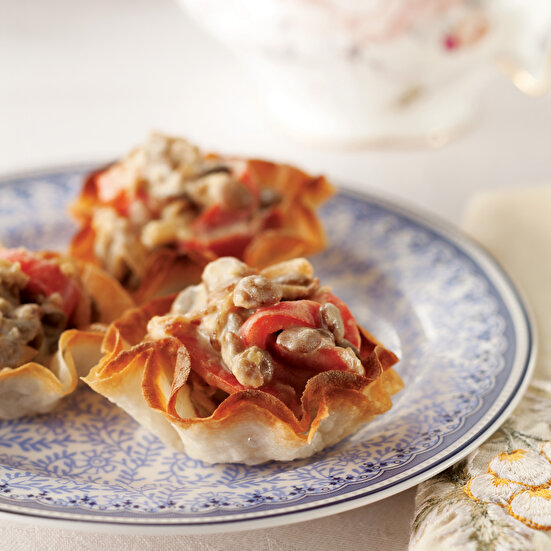 Yufka Kasesinde Mercimek Salatası