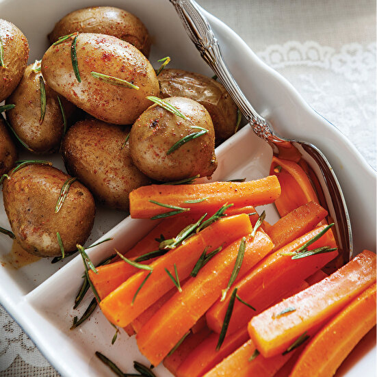 Haşlanmış Baharatlı Sebzeler