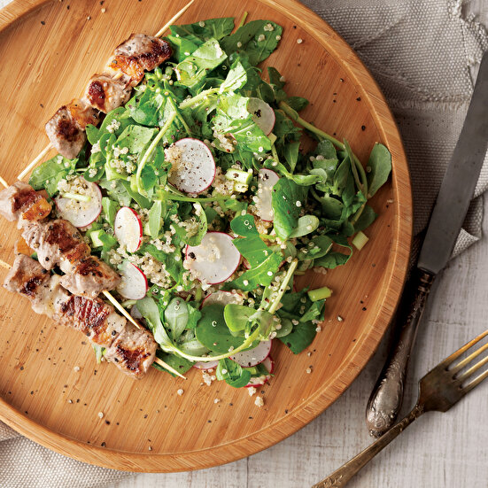 Kuzu Şişli Semizotu Salatası