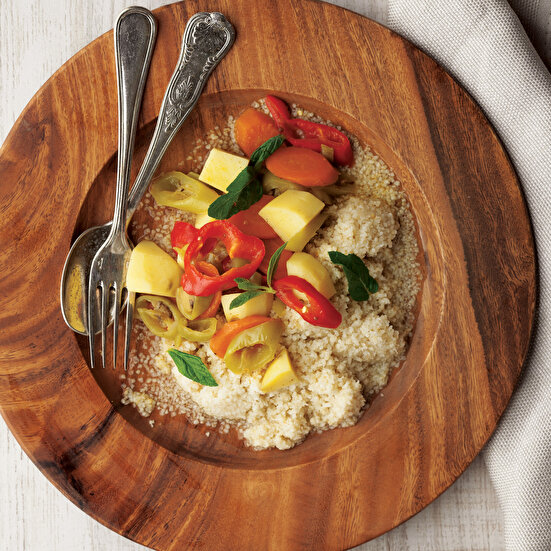 Sebzeli Bulgur Salatası