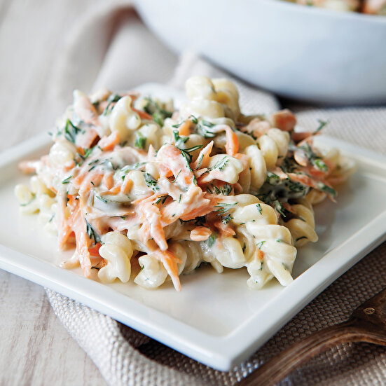 Biberli Makarna Salatası