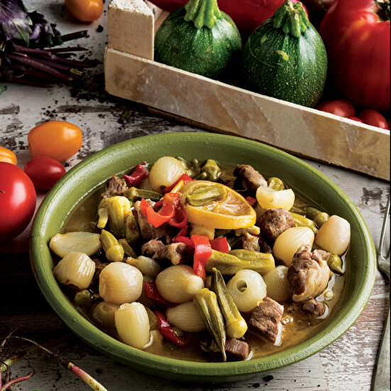 Arpacık Soğanlı Limonlu Bamya