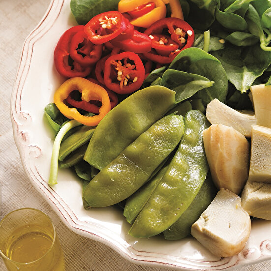 Bahar Sebzeli Semizotu Salatası