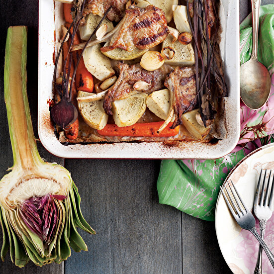 Enginarlı Fırın Pirzola