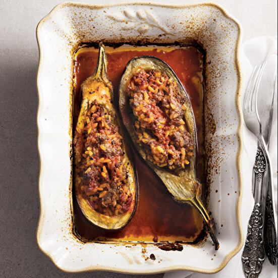 Reyhanlı Köfteli Patlıcan Dolması