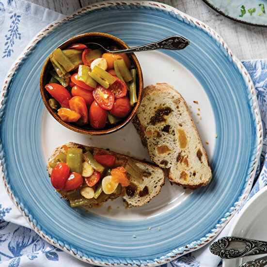 Balzamikli Domates Biber Sote