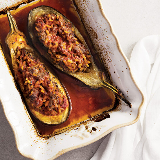 Reyhanlı Köfteli Patlıcan Dolması