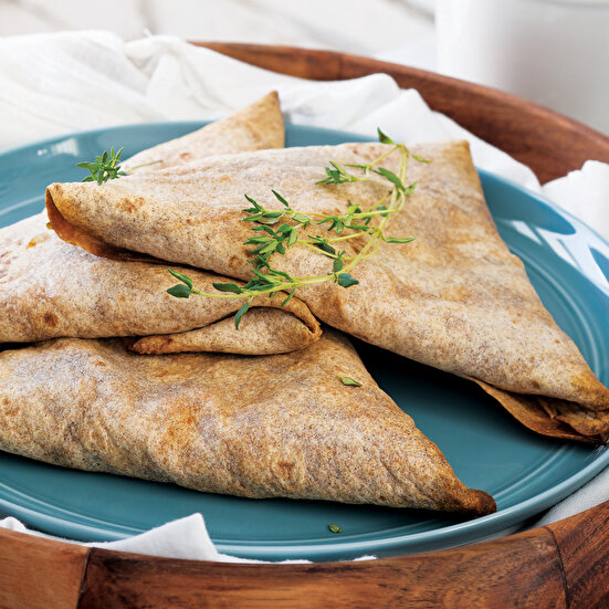 Patates Kavurmalı Üçgen Lavaşlar