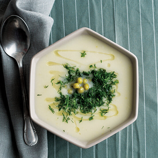 Bezelyeli Enginar Çorbası