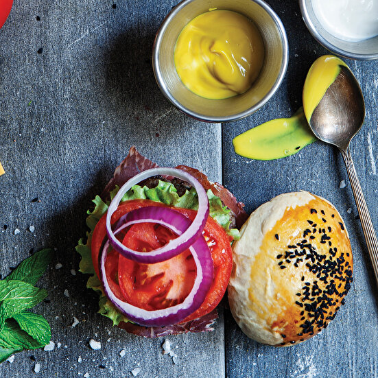 Pekmezli Burger Ekmeği 