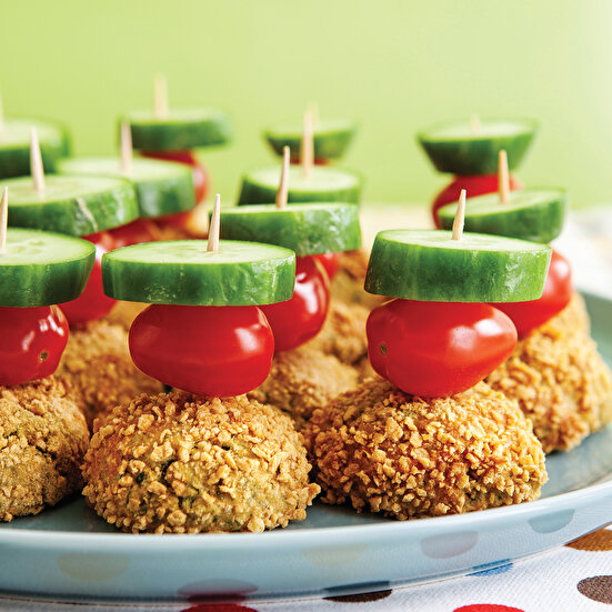 Mısır Gevrekli Sebzeli Nohut Köftesi