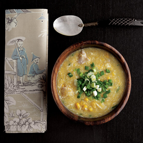 Tatlı Mısırlı Tavuk Çorbası