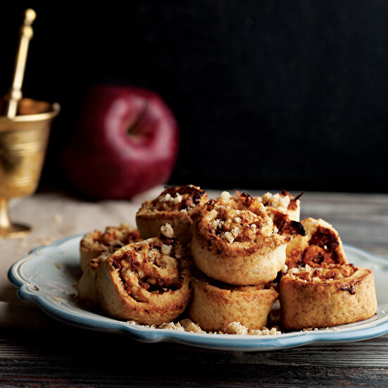 Elmalı Rulo Kurabiye