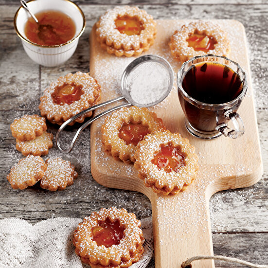 Portakallı Sable Kurabiye