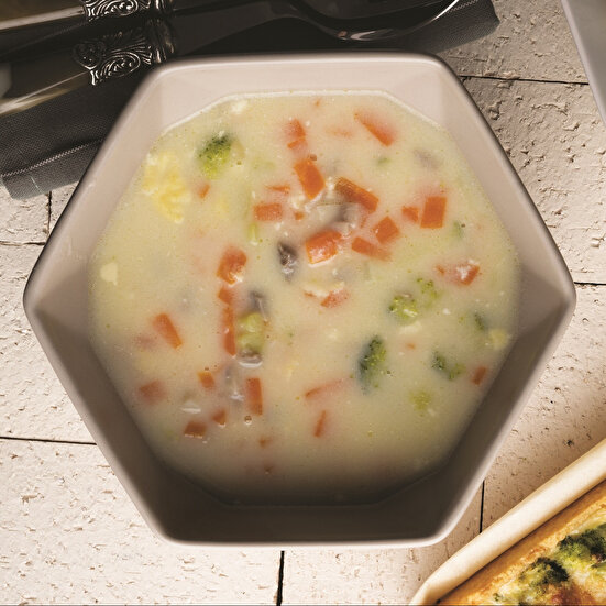 Sütlü Sebze Çorbası