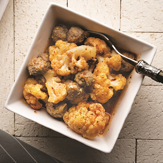 Köfteli Karnabahar Yemeği