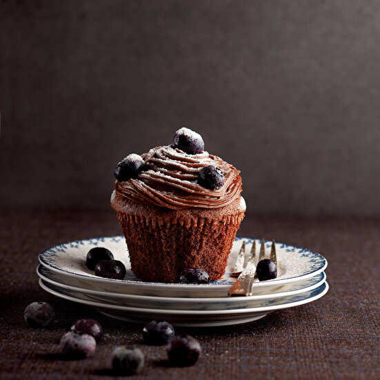 Sütlü Çikolatalı Cupcake