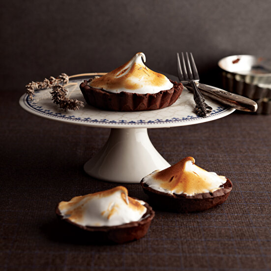 Lavantalı Çikolatalı Tart