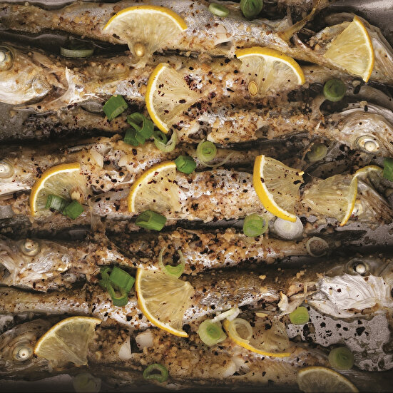 Fırında Limonlu Mezgit