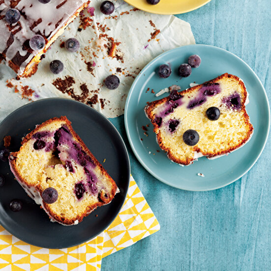 Limonlu Yaban Mersinli Kek