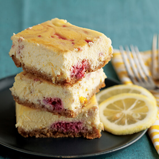 Limonlu Frambuazlı Cheesecake
