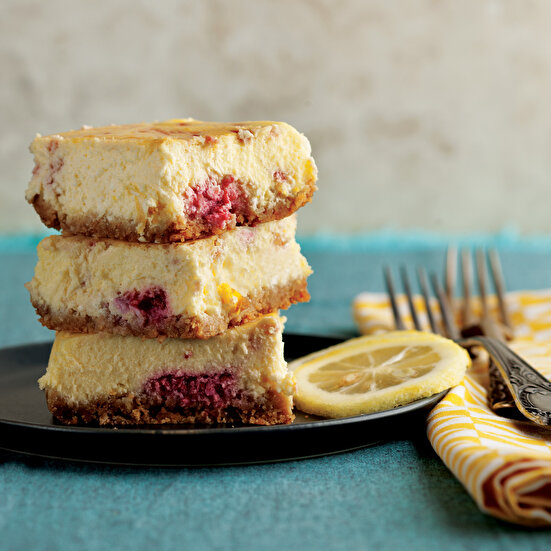 Limonlu Frambuazlı Cheesecake