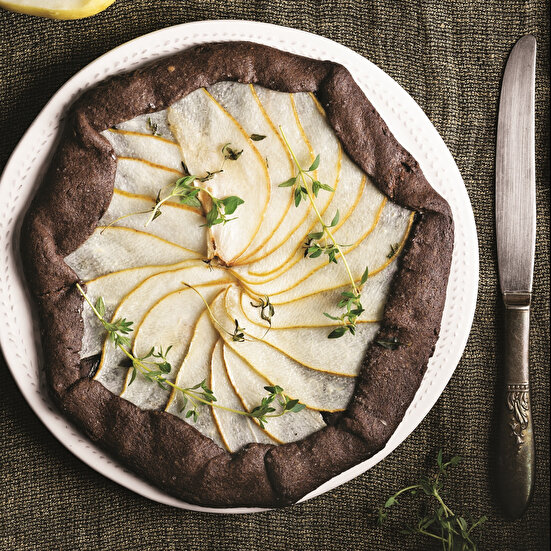 Kekik ve Armutlu Kakaolu Galette