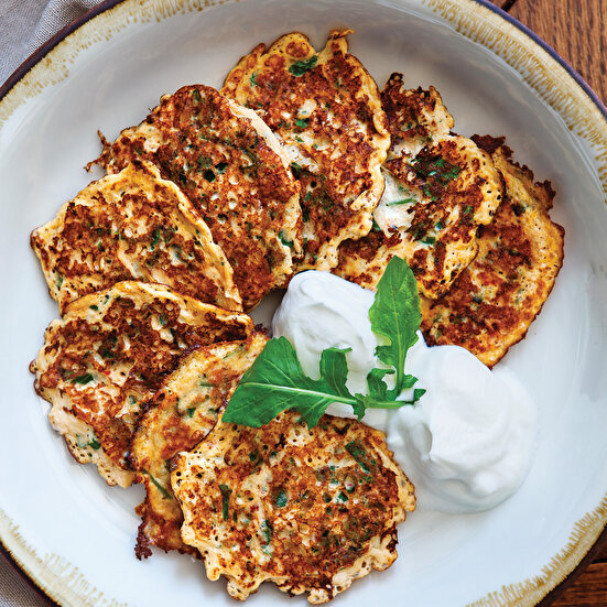 Taze Peynirden Maydanozlu Mücver