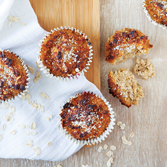 Yulaflı Unsuz Muffin