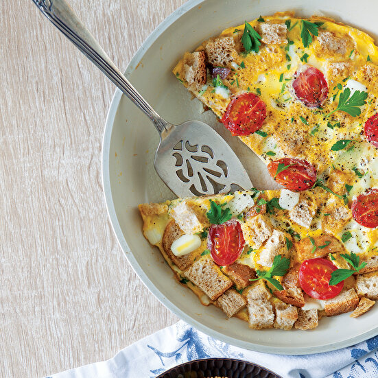 Bayat Ekmekten Omlet