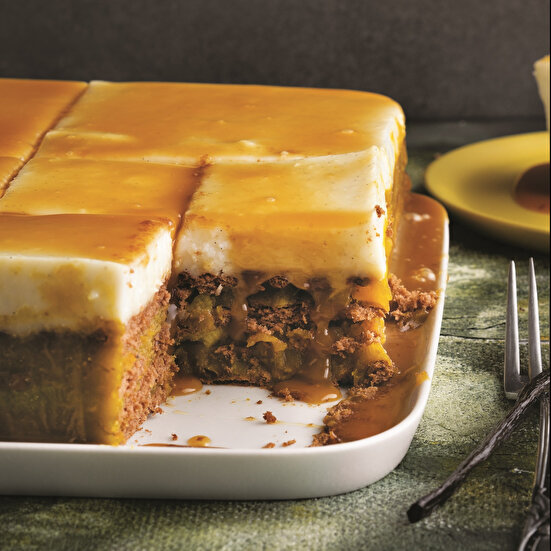 Bal Kabaklı Karamelli Pasta