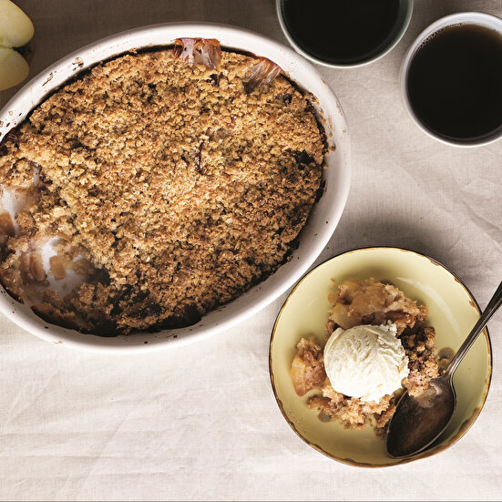 Elmalı Yulaflı Unsuz Tatlı