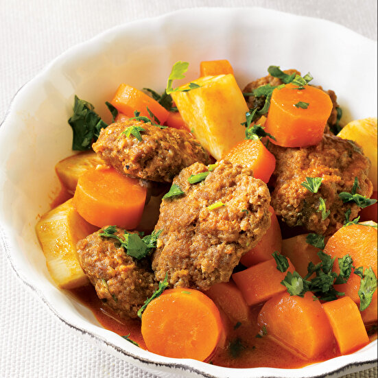 Havuçlu Köfte Yemeği