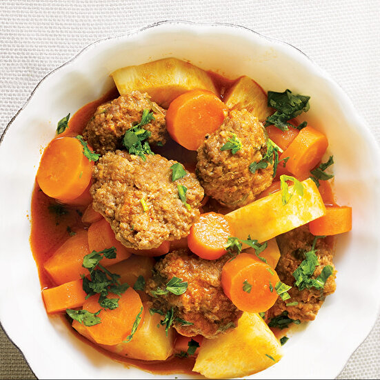 Havuçlu Köfte Yemeği