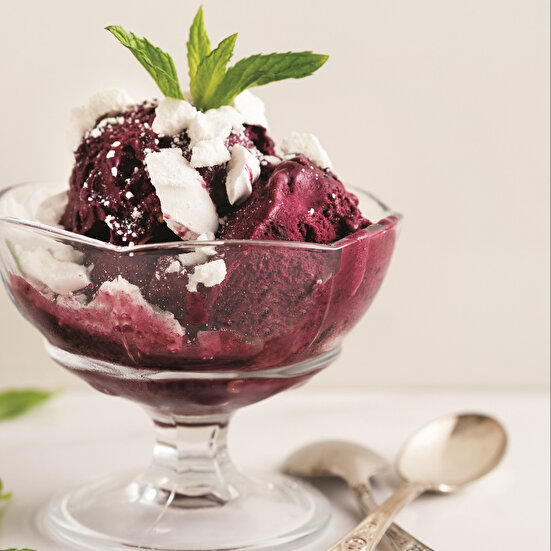 Böğürtlen ve Karadutlu Dondurma