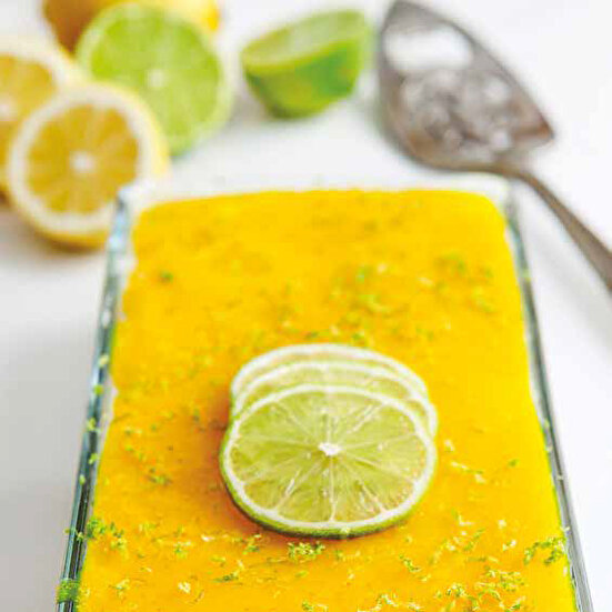 Çaylı Limonlu Sütlü Tatlı