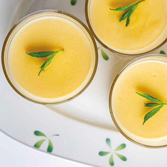 Naneli Limonlu Muhallebi