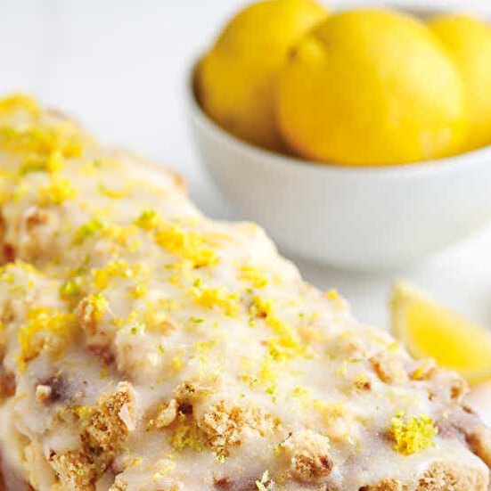 Limonlu Glazürlü Kek